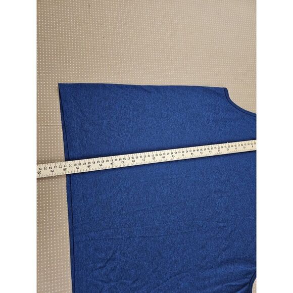 Rhone Swift Performance Tank Top Mens XL Running Sleeveless Shirt Navy Blue - Picture 5 of 9